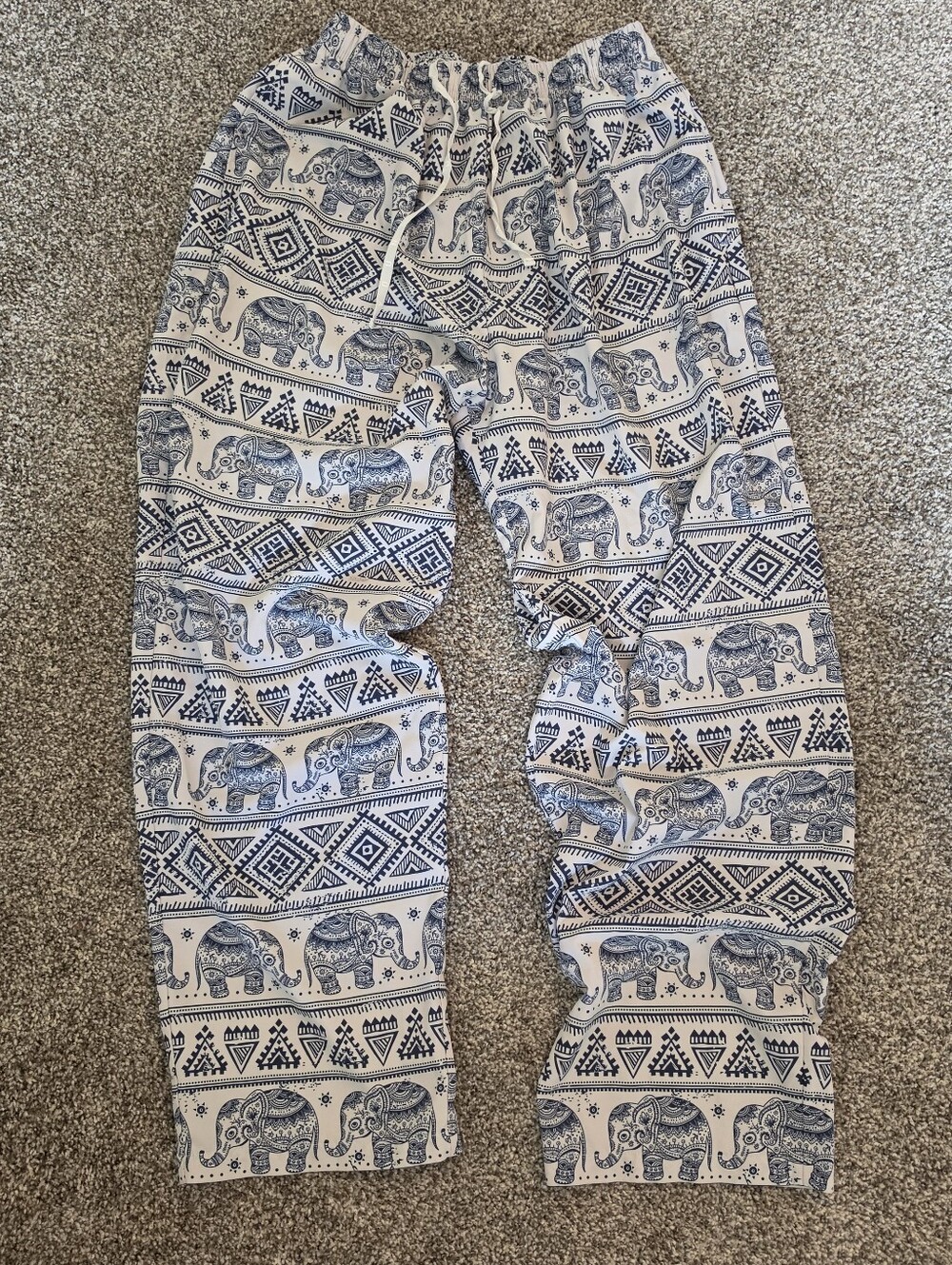 YoungLA Mens Ugly A** Pants Tribal Elephants Lightweight Lounge Joggers